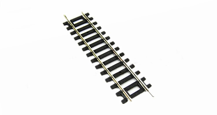 Miniature model 1/87 G107 straight rail 107mm straight rail Model materials of train sand table 55204 ho ratio