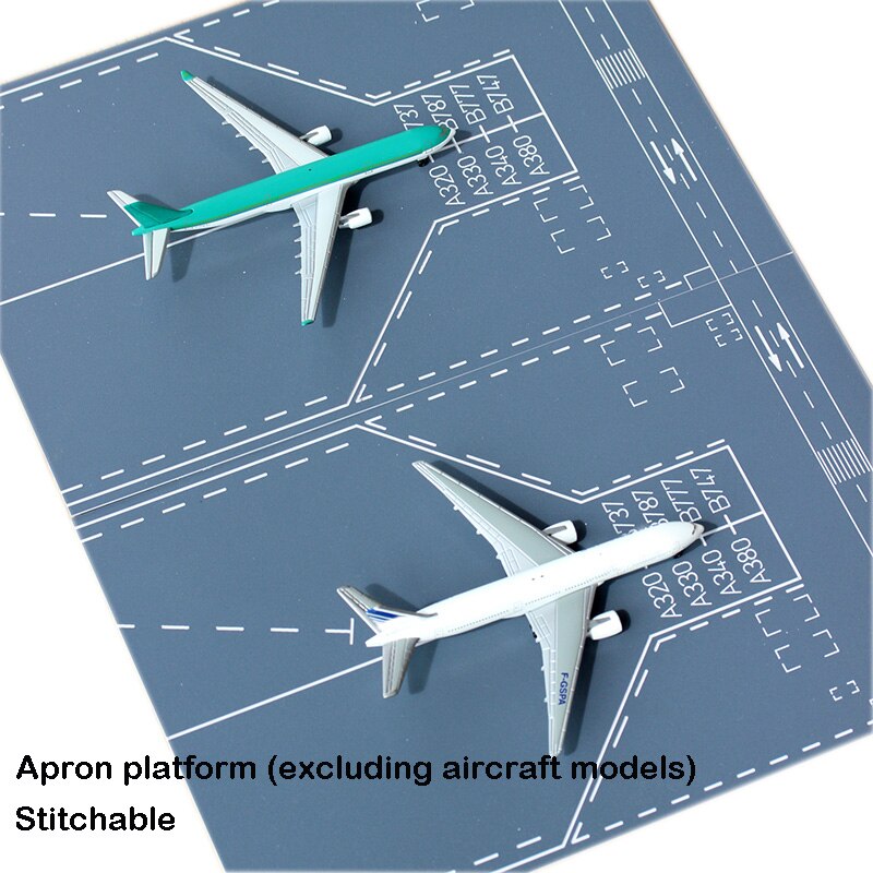 miniature 1:400/500 Airport Aircraft apron Platform orms Seat Plastic 20*30cm