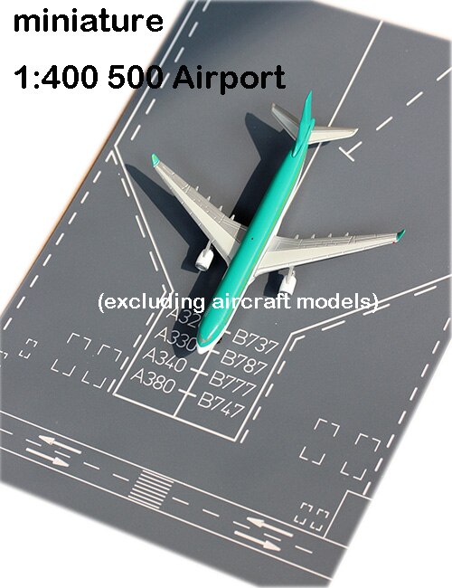 miniature 1:400/500 Airport Aircraft apron Platform orms Seat Plastic 20*30cm