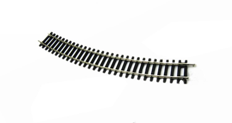 Miniature model 1:87 HO ratio R2 curved rail 55212 30 &deg; Single subgrade rail set Train sand table material