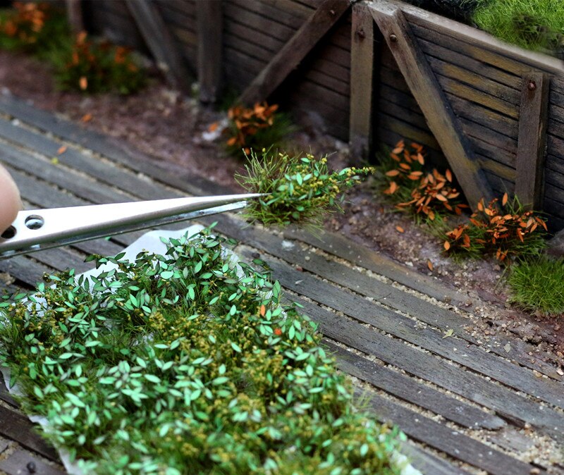 Miniaturization model Flower cluster model of weed vegetation Scene sand table making materials DIY handmade materials Miniaturization model Flower cluster model of weed vegetation Scene sand table making materials DIY handmade materials