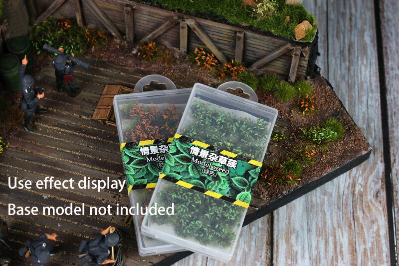 Miniaturization model Flower cluster model of weed vegetation Scene sand table making materials DIY handmade materials Miniaturization model Flower cluster model of weed vegetation Scene sand table making materials DIY handmade materials
