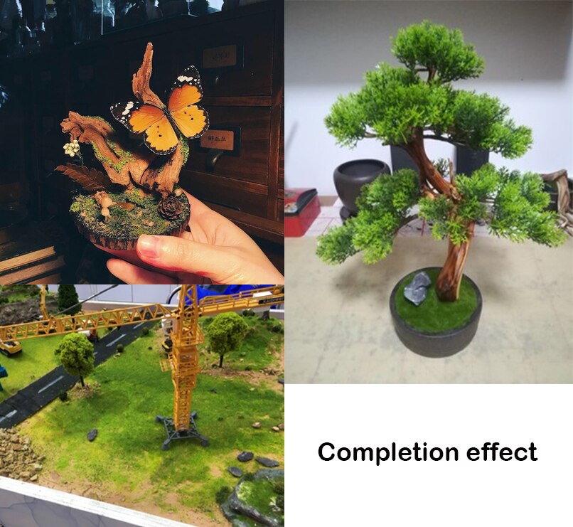 scenario model IRREGULAR TOPOGRAPHIC GRASS Model scenario platform upgrade Straw needle grass hoe grass vegetation DIY models