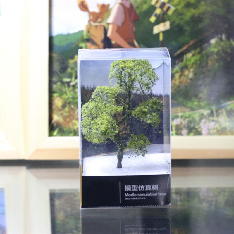 Miniaturization model Simulation tree model HO1:87-1:72 Military sand table scene platform train DIY materials 16