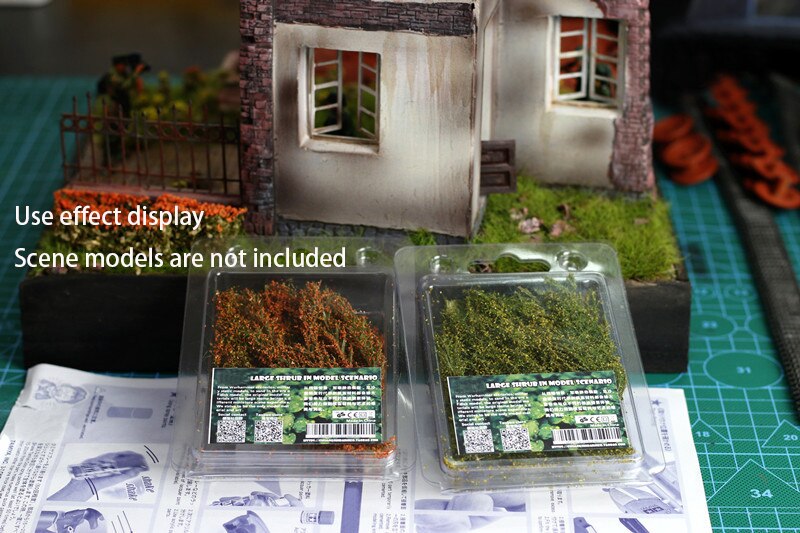 Miniaturization model Vegetation model of long shrub and grass Production materials of scene platform DIY scenario materials Miniaturization model Vegetation model of long shrub and grass Production materials of scene platform DIY scenario materials