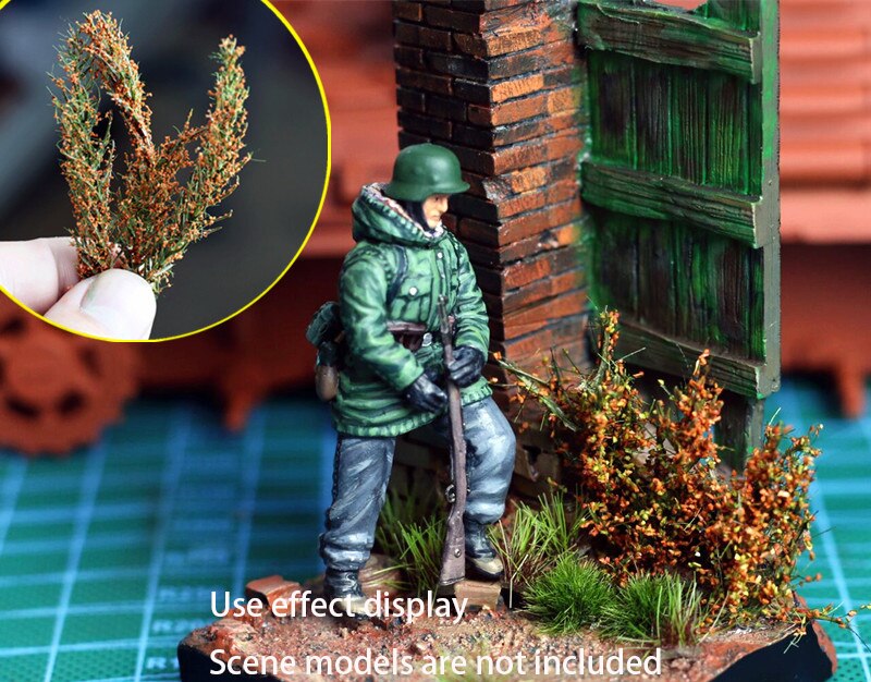 Miniaturization model Vegetation model of long shrub and grass Production materials of scene platform DIY scenario materials Miniaturization model Vegetation model of long shrub and grass Production materials of scene platform DIY scenario materials