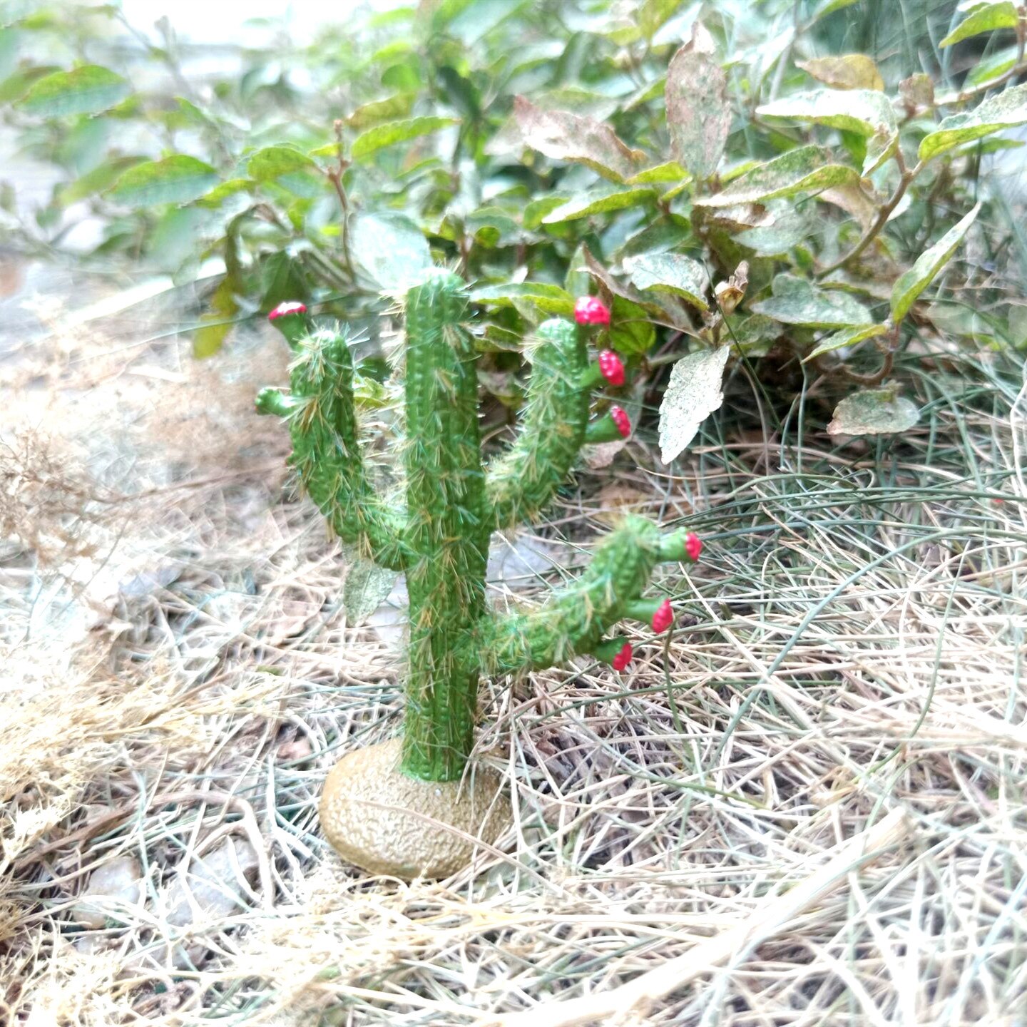 miniature Desert vegetation Cactus North African Battlefield Military Scenario Model Accessories Ornament DIY Material H5cm