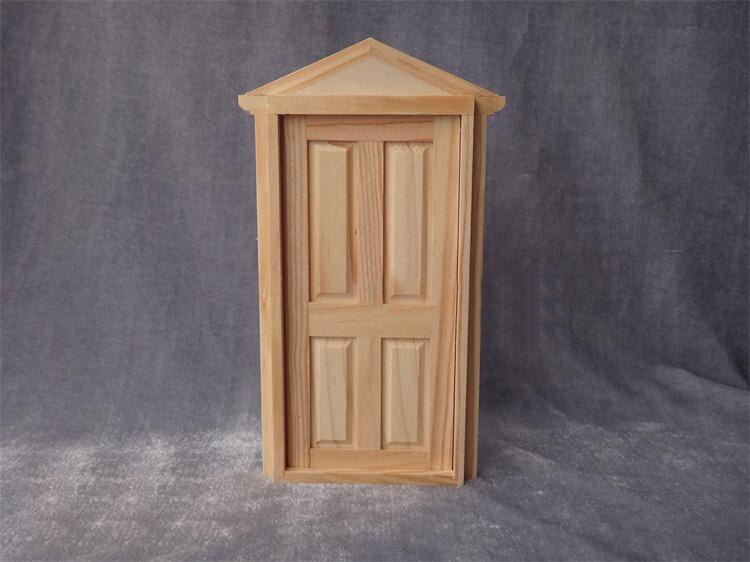 Miniature model 1:12 Building Model Materials Wooden doors Pull the door outward Miniature model 1:12 Building Model Materials Wooden doors Pull the door outward