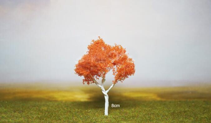 Miniature model Maple model Maples Various sizes DIY sand table military train scene model material