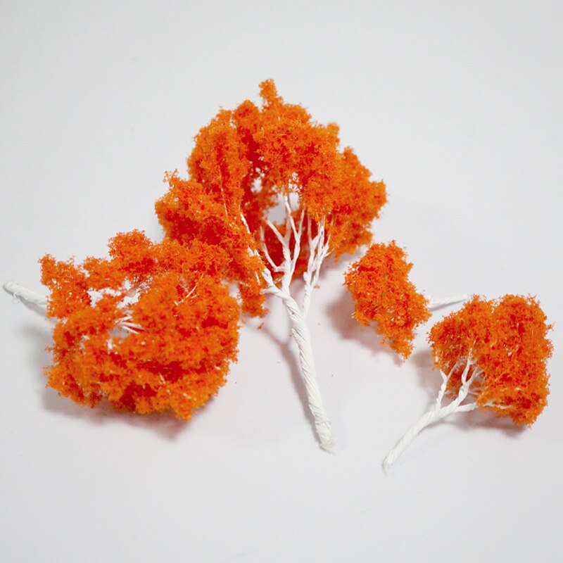 Miniature model Maple model Maples Various sizes DIY sand table military train scene model material