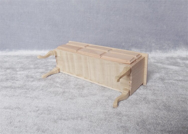 Miniature model 1:12 Wooden desk with drawers Building sand table model materials Miniature model 1:12 Wooden desk with drawers Building sand table model materials
