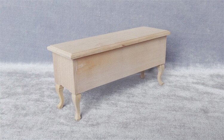 Miniature model 1:12 Wooden desk with drawers Building sand table model materials Miniature model 1:12 Wooden desk with drawers Building sand table model materials