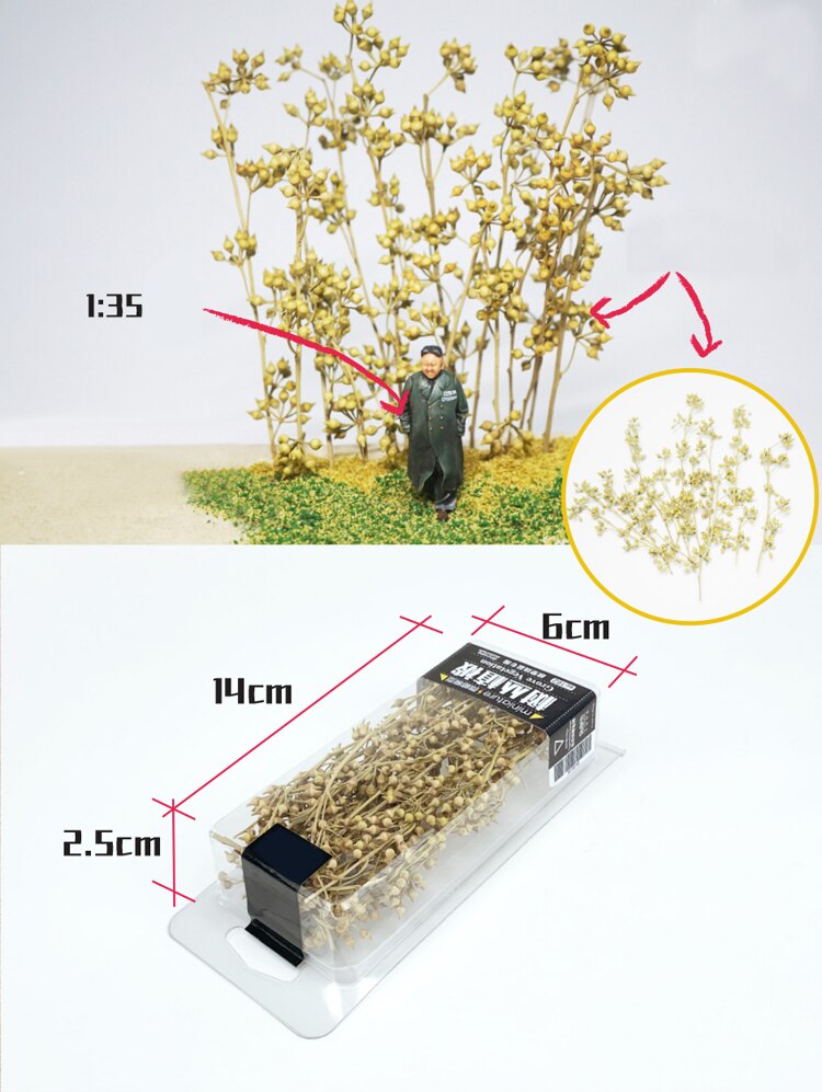 Miniature model Shrub Bush model DIY material for platform reconstruction of military scene sand table model