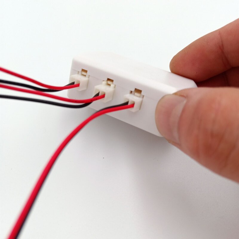 Miniature model 2510 terminal line 2P 150 mm terminal line Red and White Wire Plug Sand Table Scene Accessories