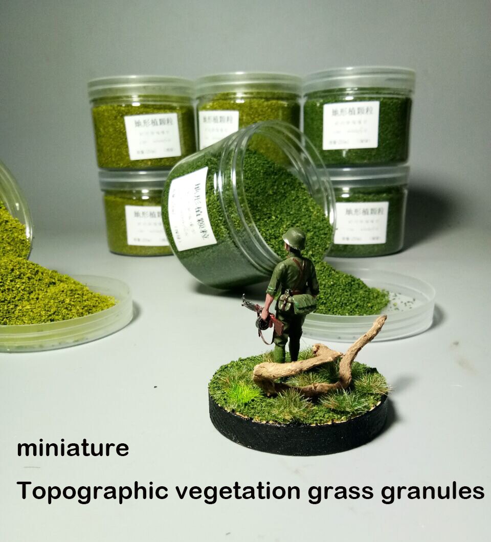 miniature Model Grass particles of topographic vegetation DIY Production of Train Sand Table Building 250ml miniature Model Grass particles of topographic vegetation DIY Production of Train Sand Table Building 250ml