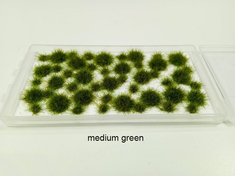 40pcs/box scenario model IRREGULAR TOPOGRAPHIC GRASS Model scenario platform upgrade Straw needle grass hoe vegetation DIY