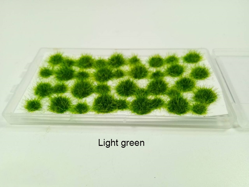 40pcs/box scenario model IRREGULAR TOPOGRAPHIC GRASS Model scenario platform upgrade Straw needle grass hoe vegetation DIY