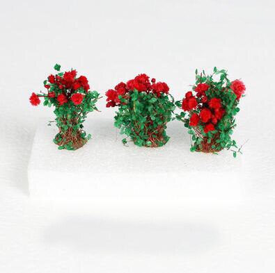 Miniature model Fine shrub flower vegetation Military model scenario making materials H4CM