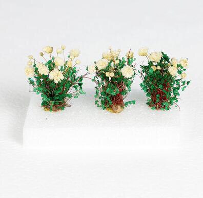 Miniature model Fine shrub flower vegetation Military model scenario making materials H4CM