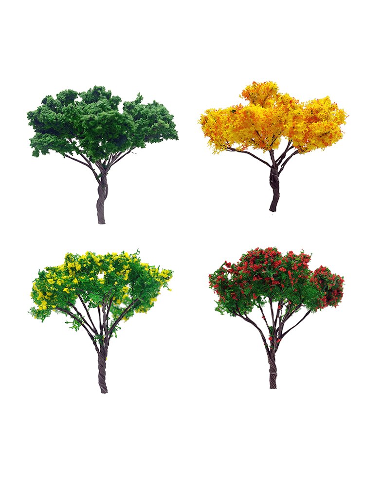 Miniaturization model Landscape tree and street tree model Production materials of scene platform DIY scenario materials