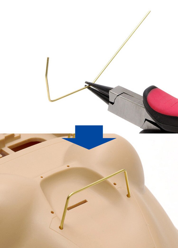 Professional bending pliers for etched metal wire bending Model Specificity Sand Table Scene Model DIY Tool Professional bending pliers for etched metal wire bending Model Specificity Sand Table Scene Model DIY Tool