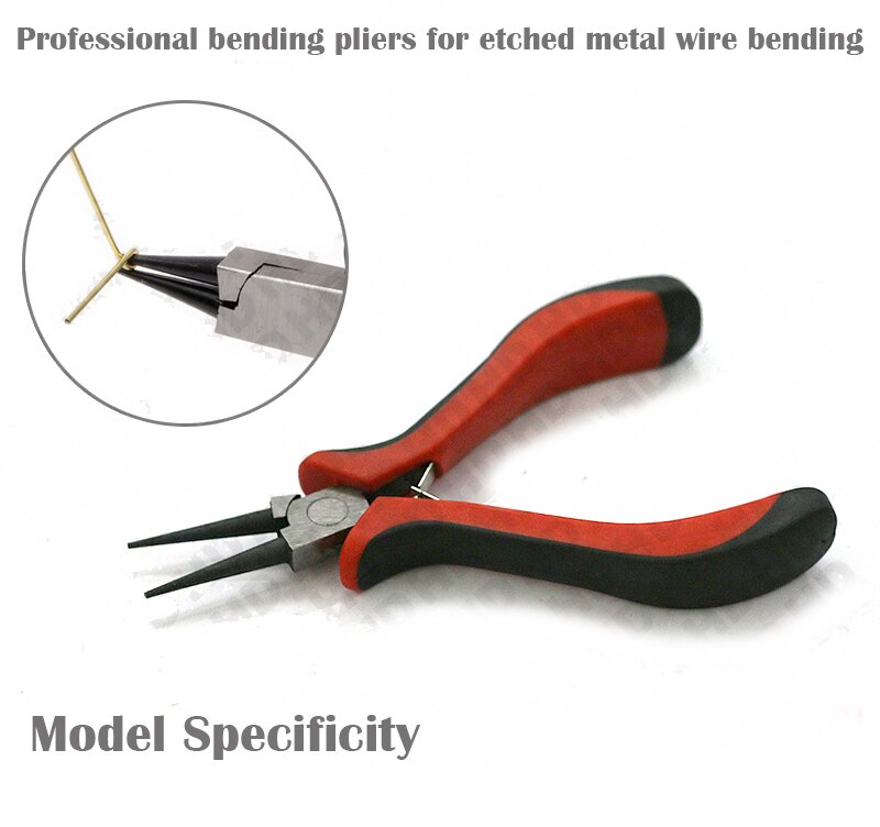 Professional bending pliers for etched metal wire bending Model Specificity Sand Table Scene Model DIY Tool Professional bending pliers for etched metal wire bending Model Specificity Sand Table Scene Model DIY Tool
