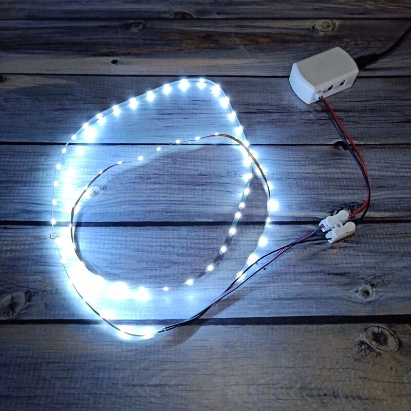 Miniature model Sand table LED lamp belt Sand Table Scene Lighting Modification Material About 1 m in length