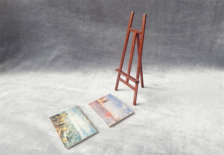 Miniature model 1:12 Easel drawing board 3-piece set Building sand table model materials Miniature model 1:12 Easel drawing board 3-piece set Building sand table model materials