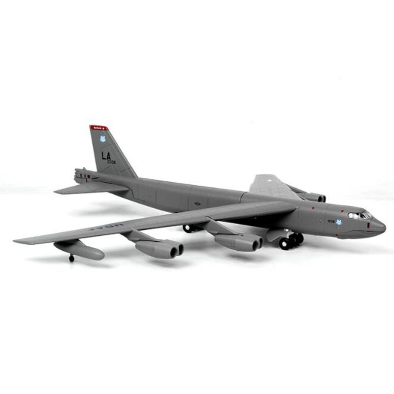 25 cm standing airplane model 1/200 scale U.S. Army B-52 strategic bomber Stratofortress fighter strategic airplane model 25 cm standing airplane model 1/200 scale U.S. Army B-52 strategic bomber Stratofortress fighter strategic airplane model