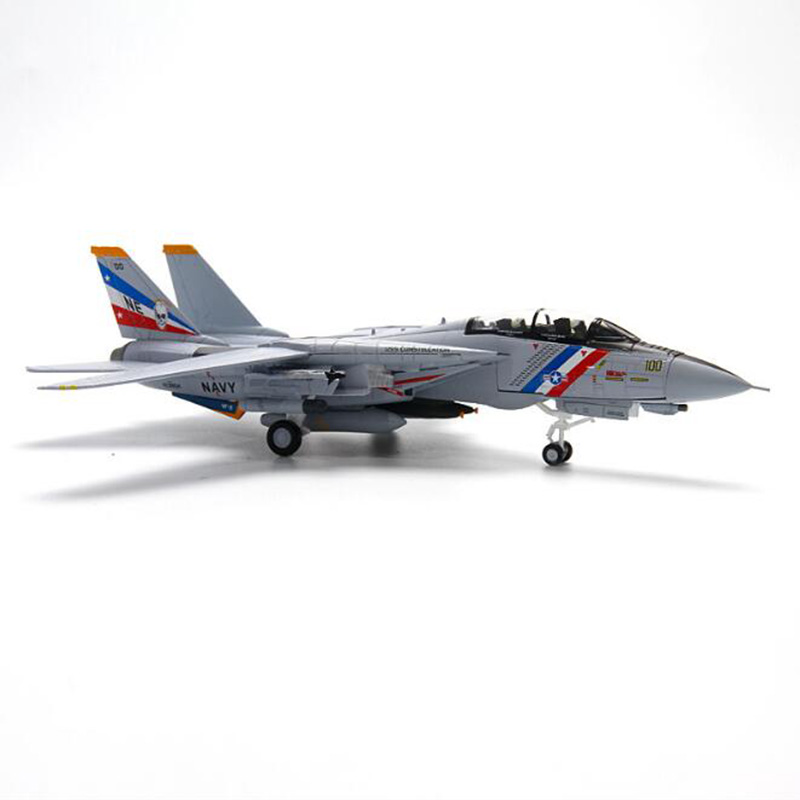 1/100 scale U.S. American Navy Army F14 Metal fighter aircraft airplane models adult children toys for show collections Gift 1/100 scale U.S. American Navy Army F14 Metal fighter aircraft airplane models adult children toys for show collections Gift