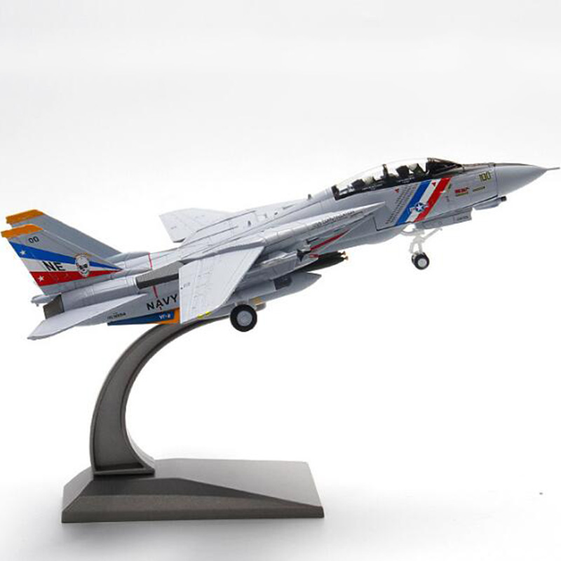 1/100 scale U.S. American Navy Army F14 Metal fighter aircraft airplane models adult children toys for show collections Gift 1/100 scale U.S. American Navy Army F14 Metal fighter aircraft airplane models adult children toys for show collections Gift