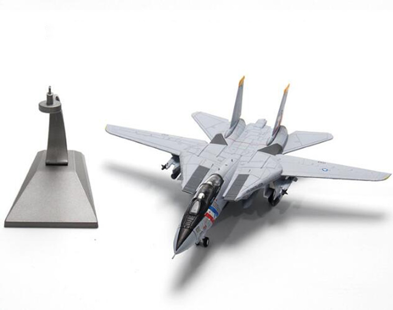 1/100 scale U.S. American Navy Army F14 Metal fighter aircraft airplane models adult children toys for show collections Gift 1/100 scale U.S. American Navy Army F14 Metal fighter aircraft airplane models adult children toys for show collections Gift