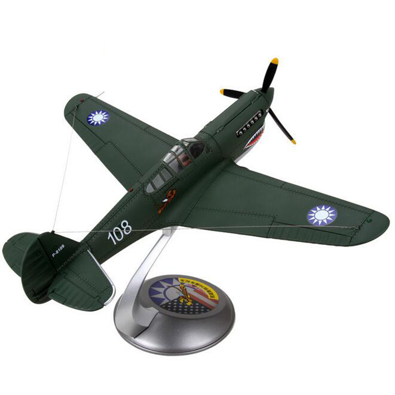 American 1/32 scale WWII Navy Army USA P-40 Flying Tiger Diecast Alloy airplane model adult toy display military Plane collectio