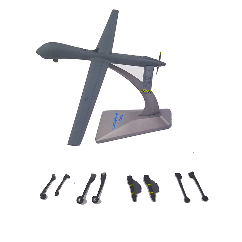 American 1/72 scale U.S. Navy Army MQ-1 Predator Drone Reconnaissance Aircraft Diecast airplane models adult display collections