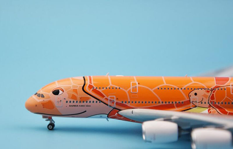 1: 400 scale A380 aircraft model ANA Japan JA382A Kai JA383A Kala Turtle Aviation alloy die-casting aircraft 1: 400 scale A380 aircraft model ANA Japan JA382A Kai JA383A Kala Turtle Aviation alloy die-casting aircraft