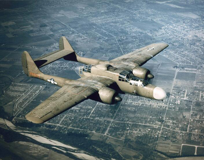 American 1/72 scale US Black Widow P61 Airplane P61 two Propellers aircraft Static model adult children toy military collections