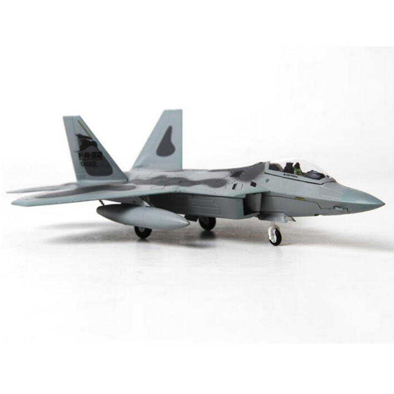 American 1/100 scale U.S. Navy Army F22 metal fighter aircraft airplane models adult children toys for display show collections