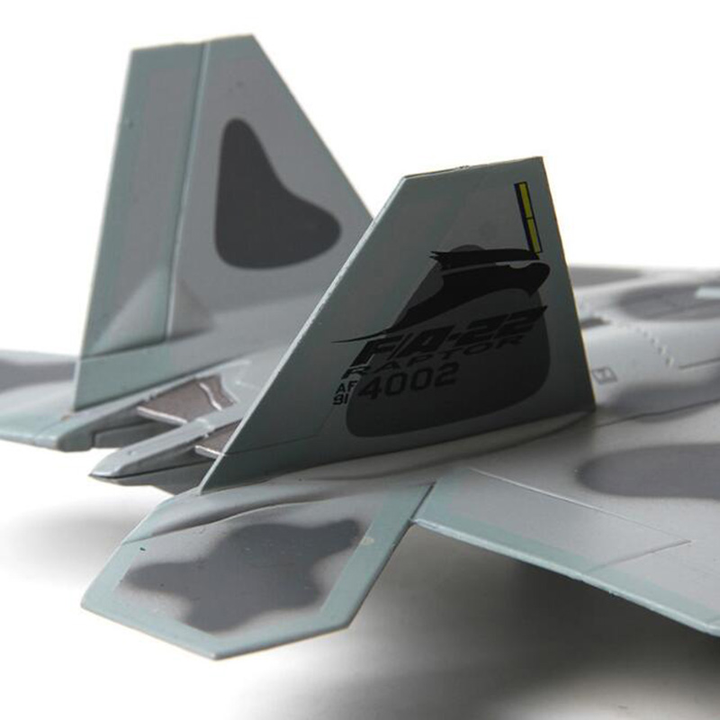 American 1/100 scale U.S. Navy Army F22 metal fighter aircraft airplane models adult children toys for display show collections