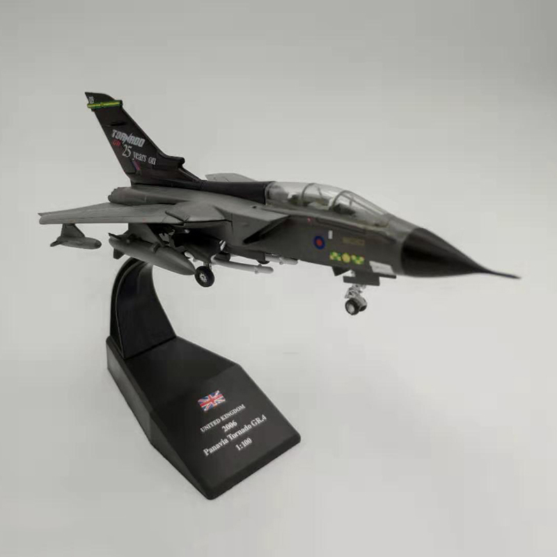 1/100 United Kingdom Royal Air Force Panavia Tornado GR4 Diecast Aircraft Model Toys Metal Airplane child Displays Collections 1/100 United Kingdom Royal Air Force Panavia Tornado GR4 Diecast Aircraft Model Toys Metal Airplane child Displays Collections