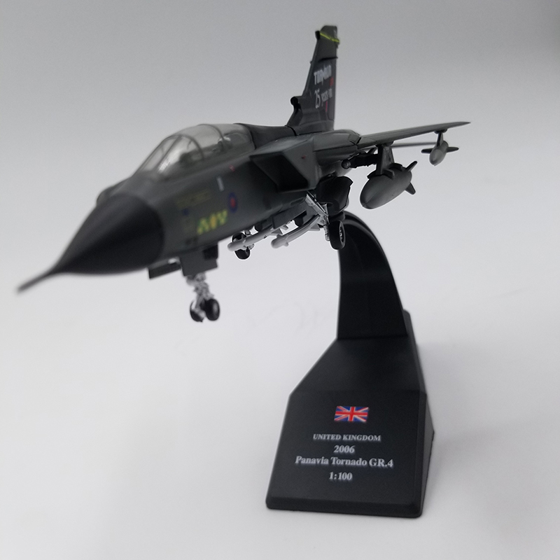 1/100 United Kingdom Royal Air Force Panavia Tornado GR4 Diecast Aircraft Model Toys Metal Airplane child Displays Collections 1/100 United Kingdom Royal Air Force Panavia Tornado GR4 Diecast Aircraft Model Toys Metal Airplane child Displays Collections