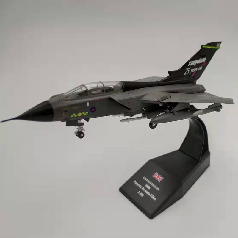 1/100 United Kingdom Royal Air Force Panavia Tornado GR4 Diecast Aircraft Model Toys Metal Airplane child Displays Collections 1/100 United Kingdom Royal Air Force Panavia Tornado GR4 Diecast Aircraft Model Toys Metal Airplane child Displays Collections