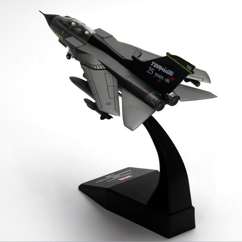 1/100 scale Panavia Tornado Fighter airplane military Metal aircraft Static model toy adult children toys for show collections