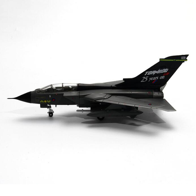 1/100 scale Panavia Tornado Fighter airplane military Metal aircraft Static model toy adult children toys for show collections