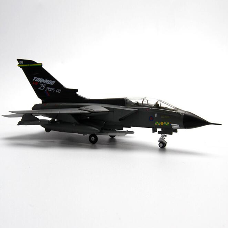 1/100 scale Panavia Tornado Fighter airplane military Metal aircraft Static model toy adult children toys for show collections