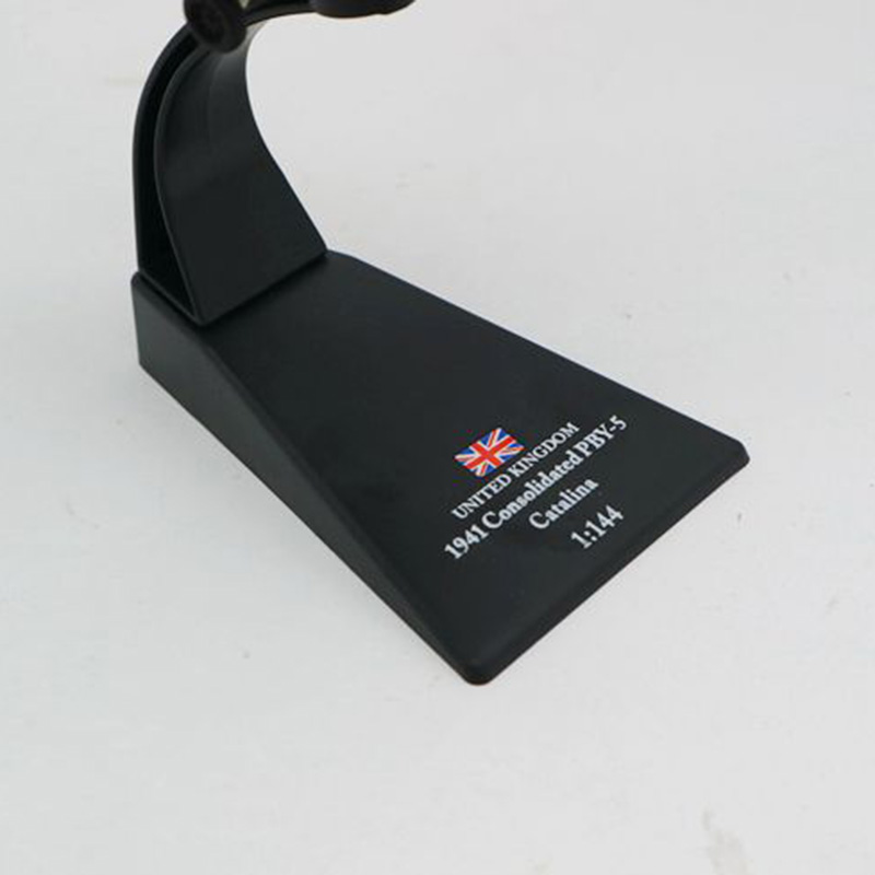 1/144 WWII UK RAF Classic Consolidated PBY 5 Catalina Aircraft Fighter Military Model Canso Amphibious Plane Diecast Kids Toy