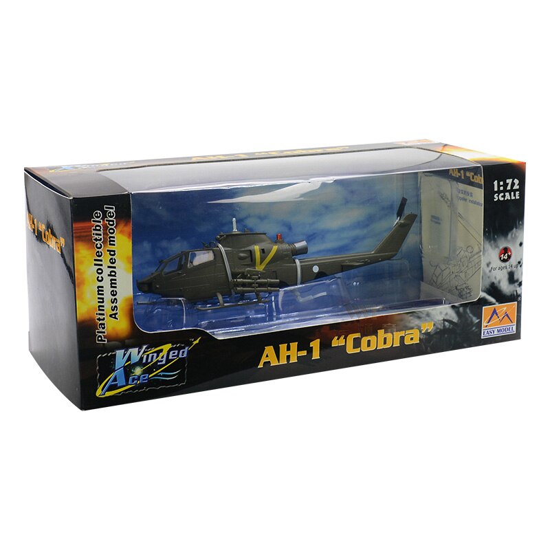 1/72 Scale Israel AH-1S Cobra Helicopter Fighter Model Aircraft Airplane Toys Adult Kids Children plane Gifts for Display Show 1/72 Scale Israel AH-1S Cobra Helicopter Fighter Model Aircraft Airplane Toys Adult Kids Children plane Gifts for Display Show
