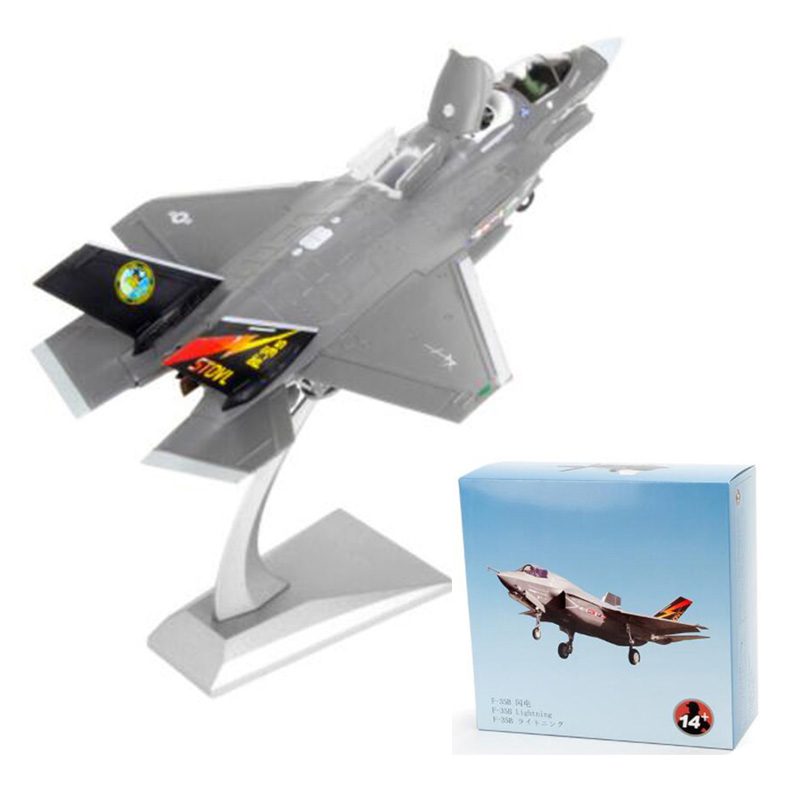1/72 scale U.S. American Navy Army F35B Carrier craft Plane fighter aircraft airplane models adult children toys for display