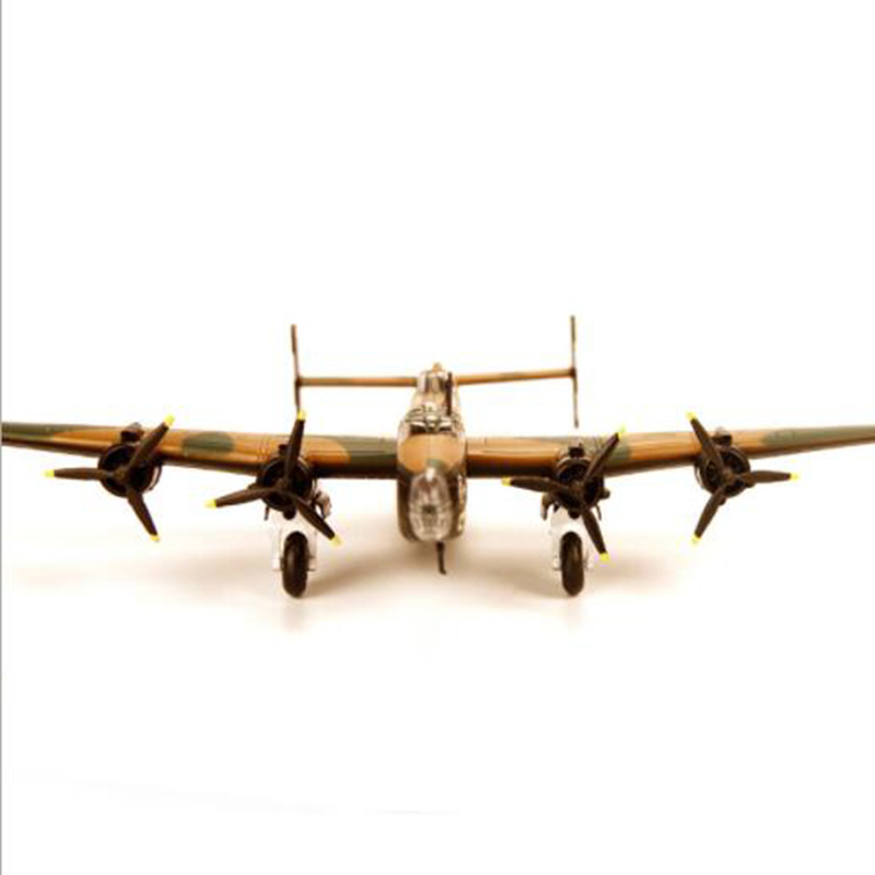 1/144 scale Halifax Retro fighter airplane model WWII Bomber Alloy aircraft adult children toys display Decoration collections