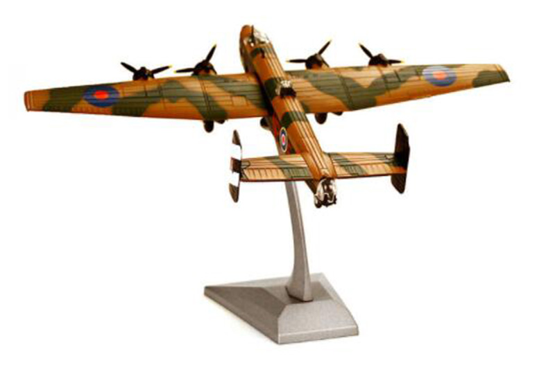 1/144 scale Halifax Retro fighter airplane model WWII Bomber Alloy aircraft adult children toys display Decoration collections