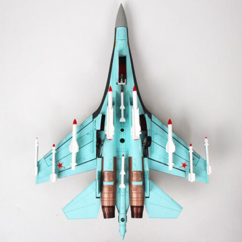 1/48 scale Soviet Union Navy Army Su-35 fighter aircraft Russia Metal Diecast airplane model Kids toys for display collections